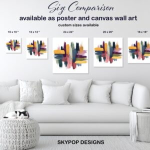Vibrant Brushstroke Art