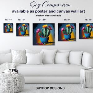 Cactus Bloom Art