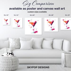 Cherry Martini Art