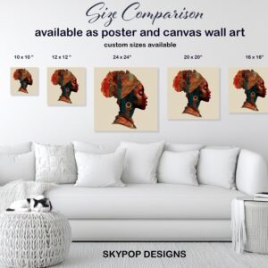 African Heritage Profile Art