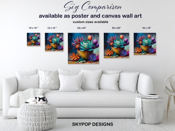Succulent Garden Art