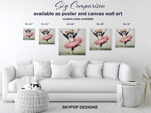 Dancing Cat Art