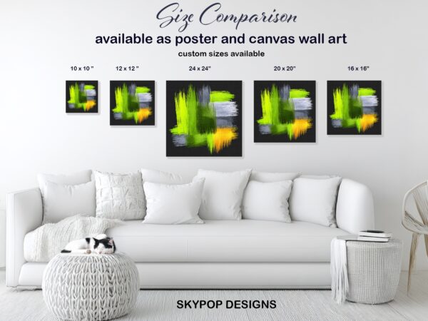 Vibrant Brushstroke Art