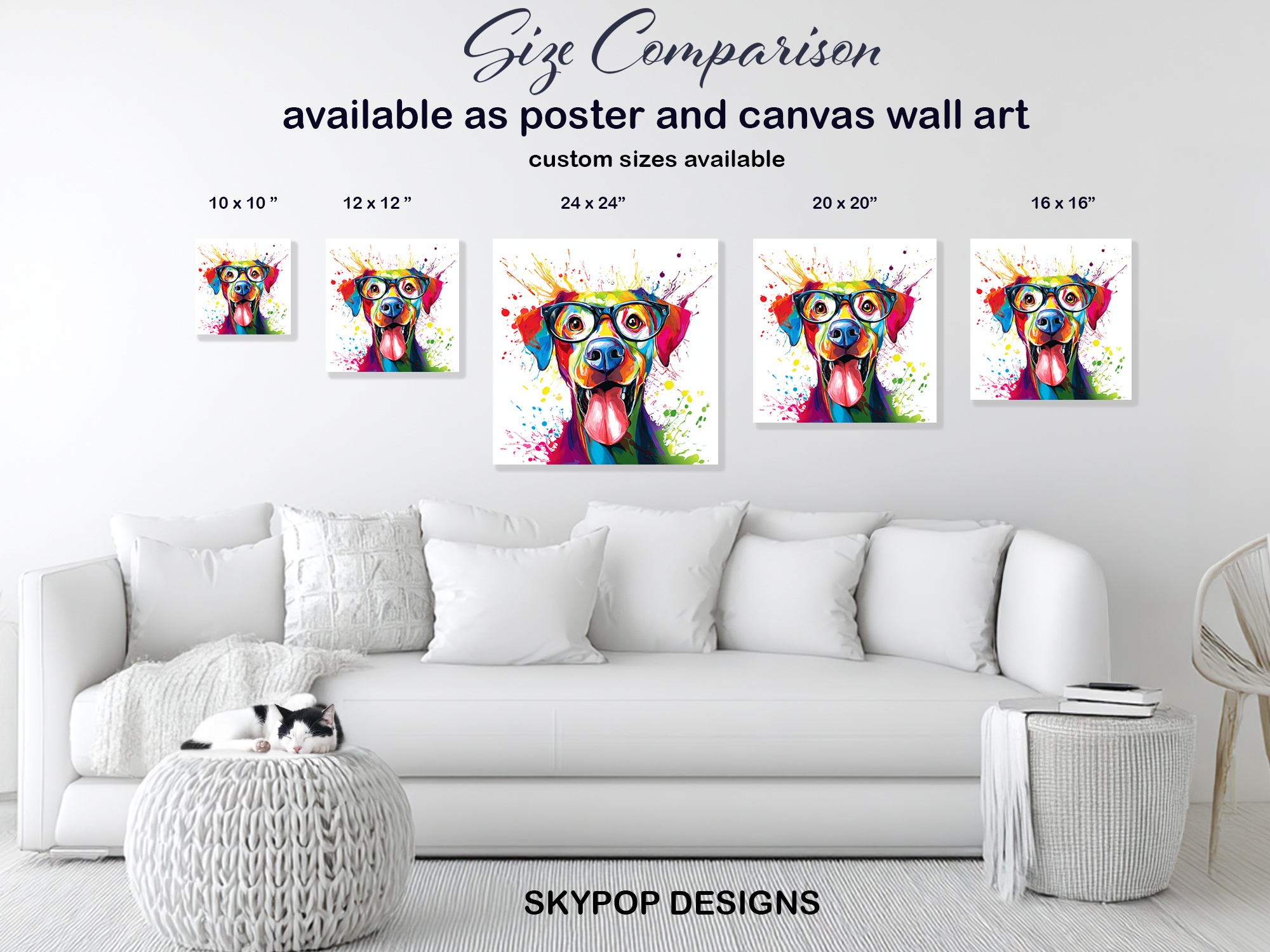 7.jpg Colorful Dog Art