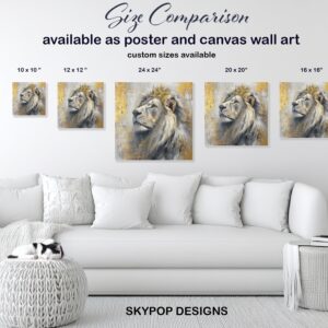 Lion King Crown Art