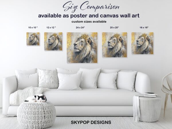 Lion King Crown Art
