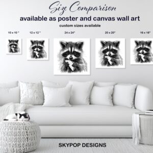 Raccoon Art