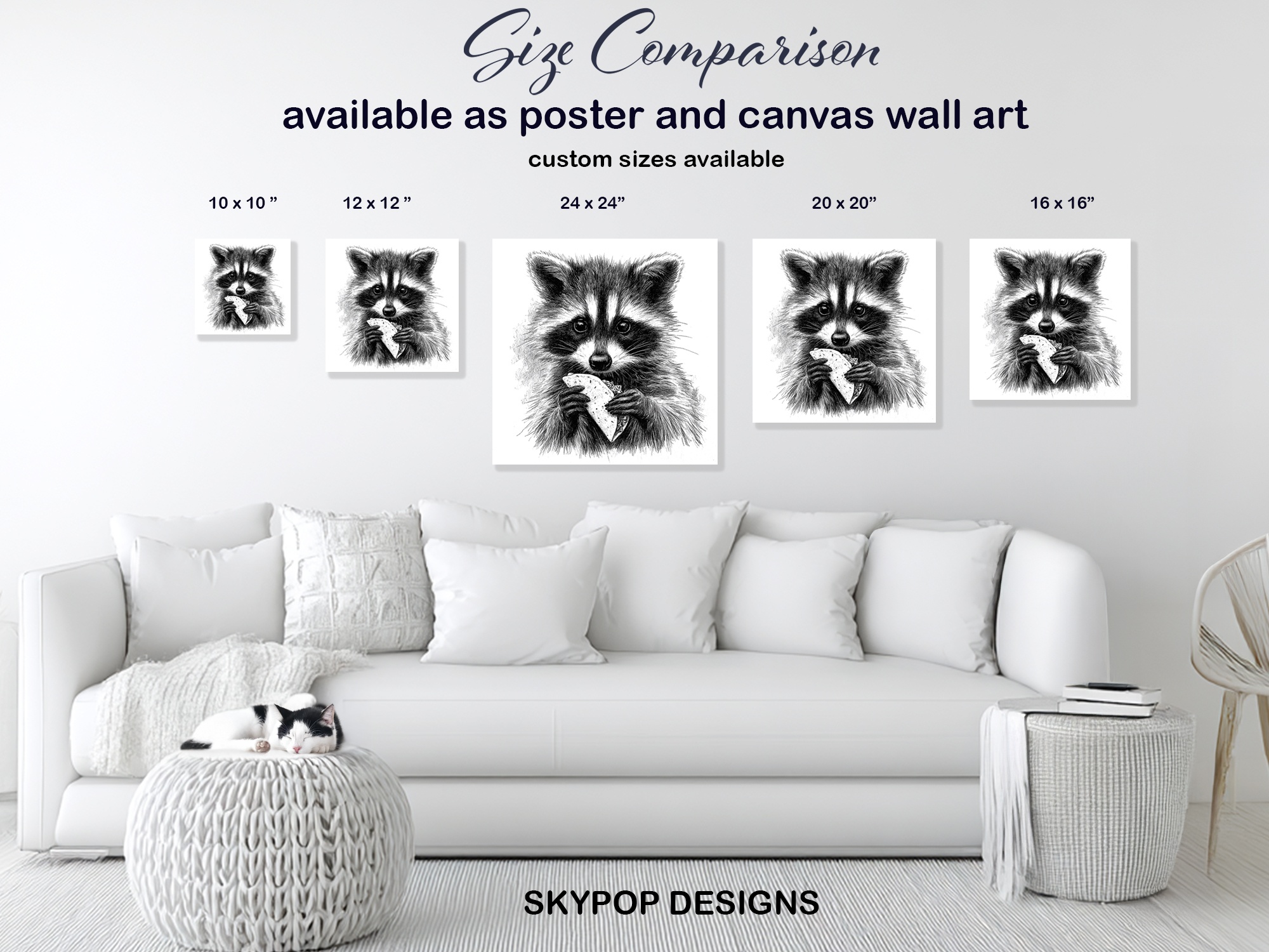 7.jpg Raccoon Art