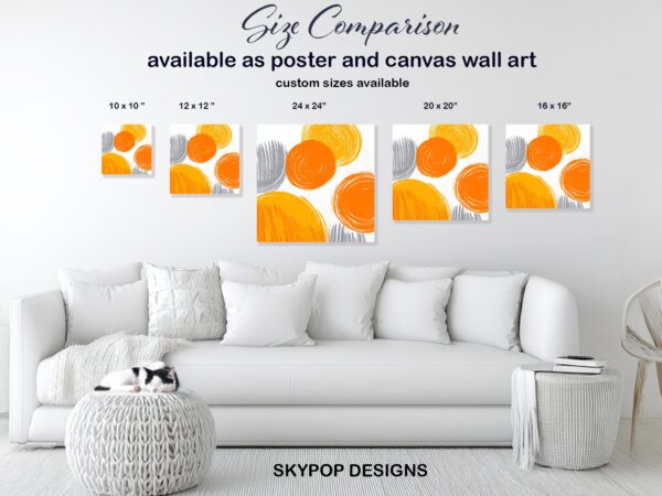 Citrus Circles Art