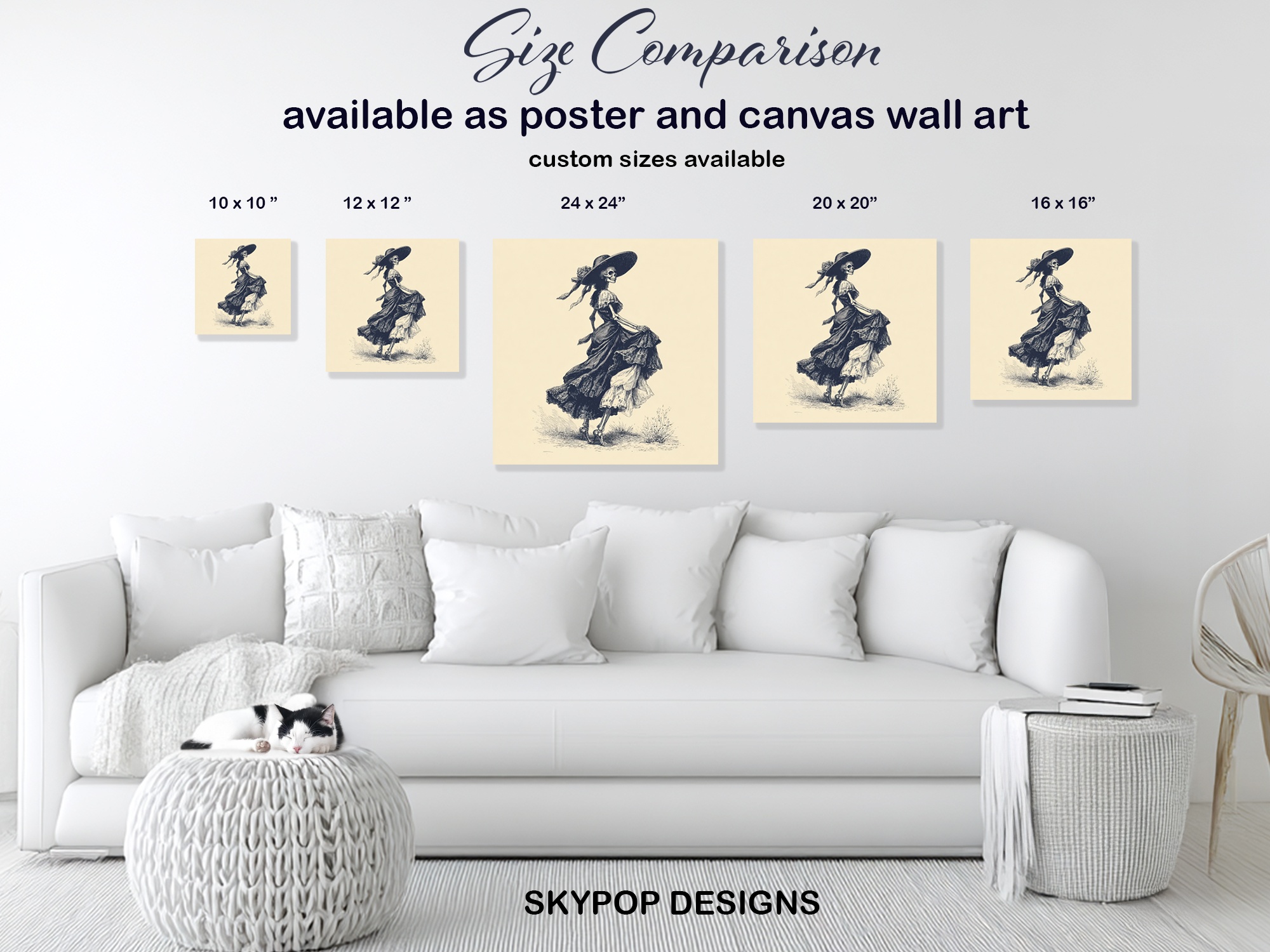 7.jpg Dancing Skeleton Lady Art