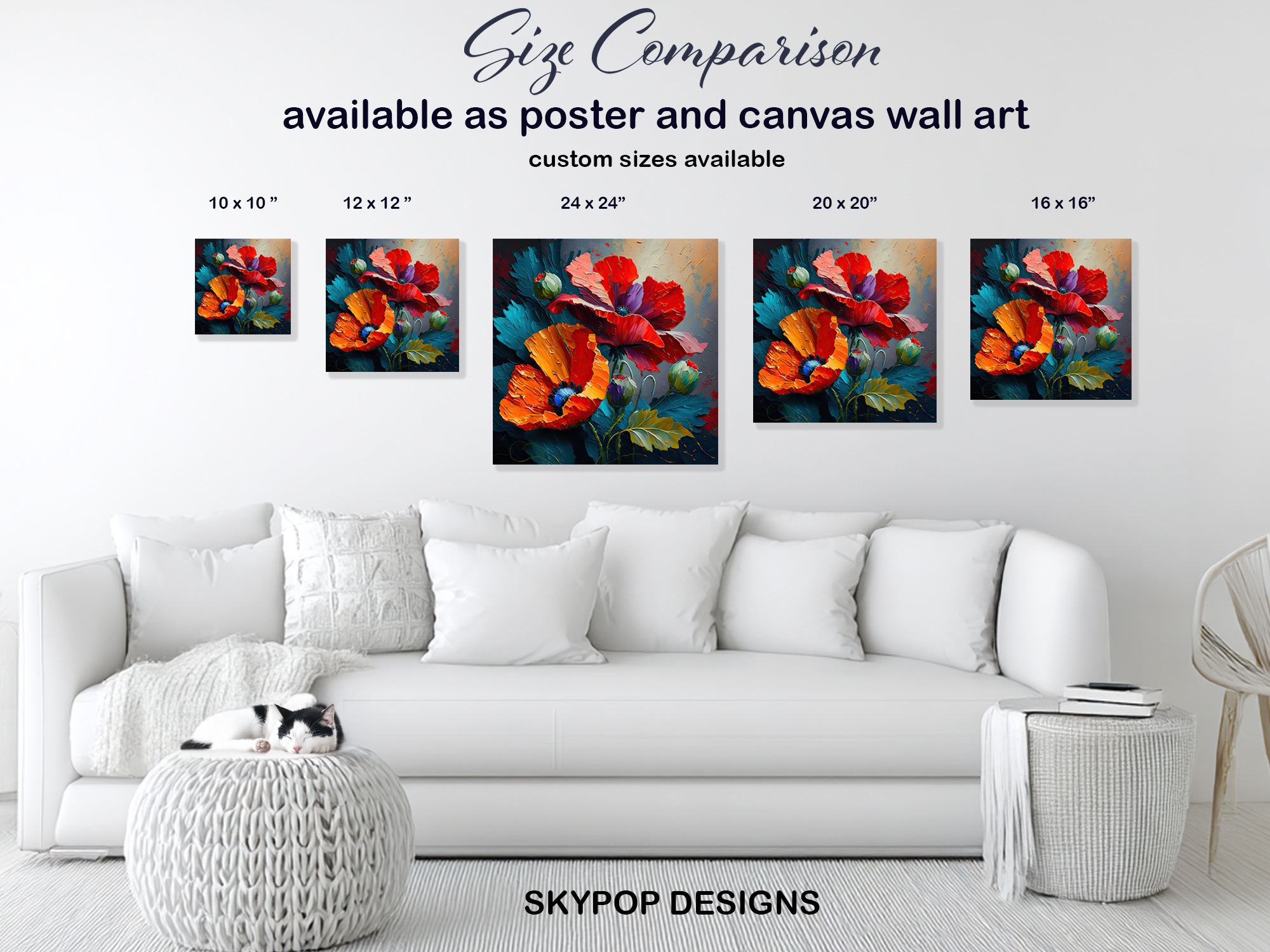 7.jpg Vibrant Poppy Bloom Art
