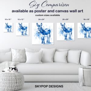 Blue Donkey Art