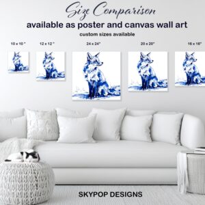 Blue Fox Art