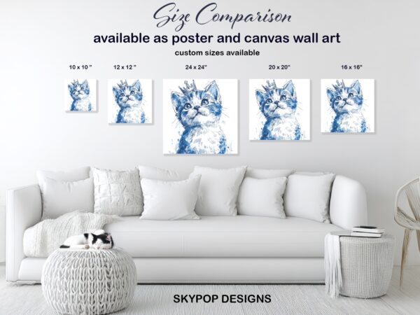 Cat Crown Art