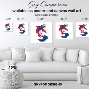 Koi Fish Art