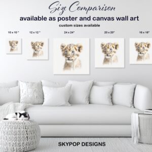 Lion Cub Art