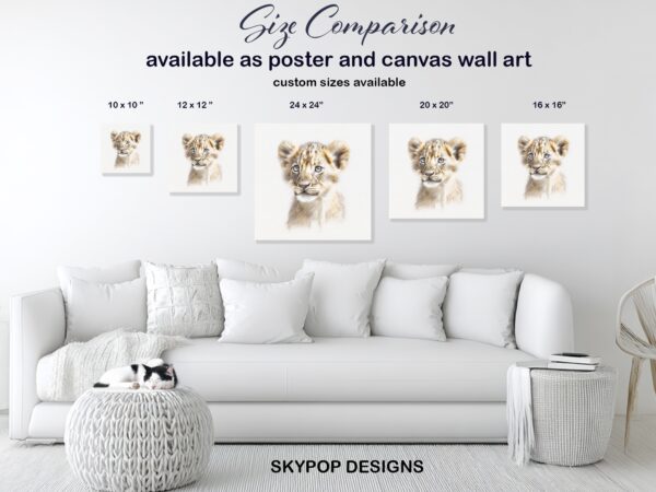 Lion Cub Art