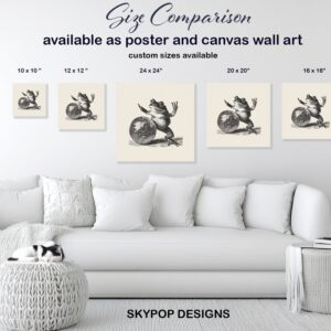 Disco Frog Art