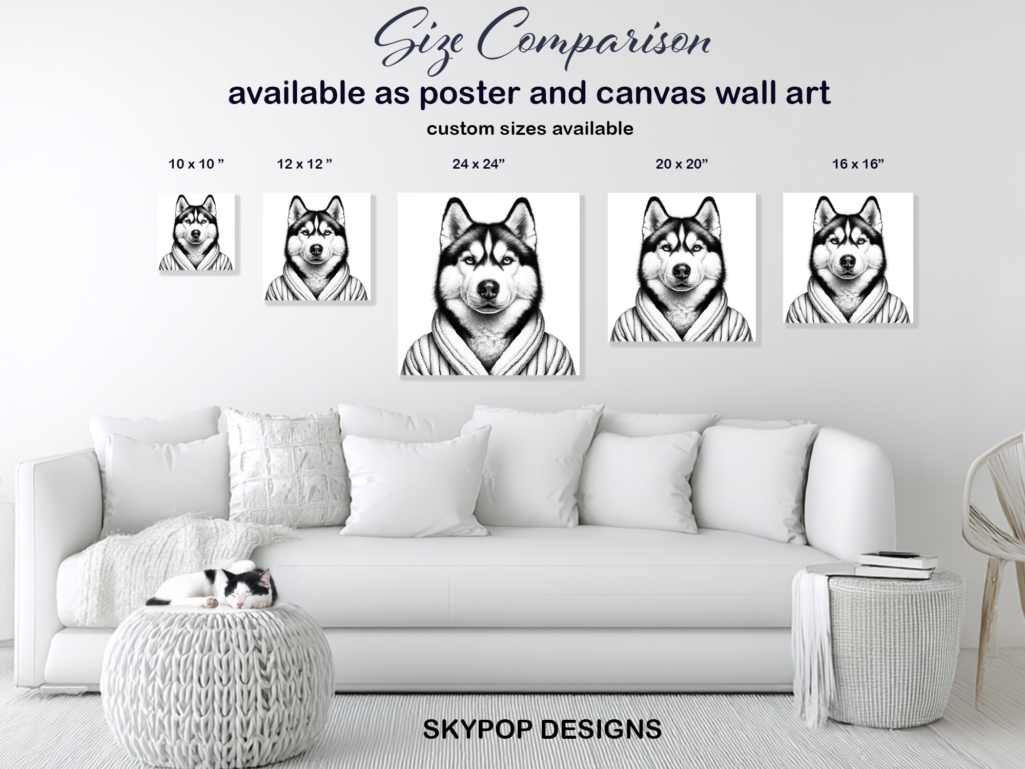 7.jpg Siberian Husky Art
