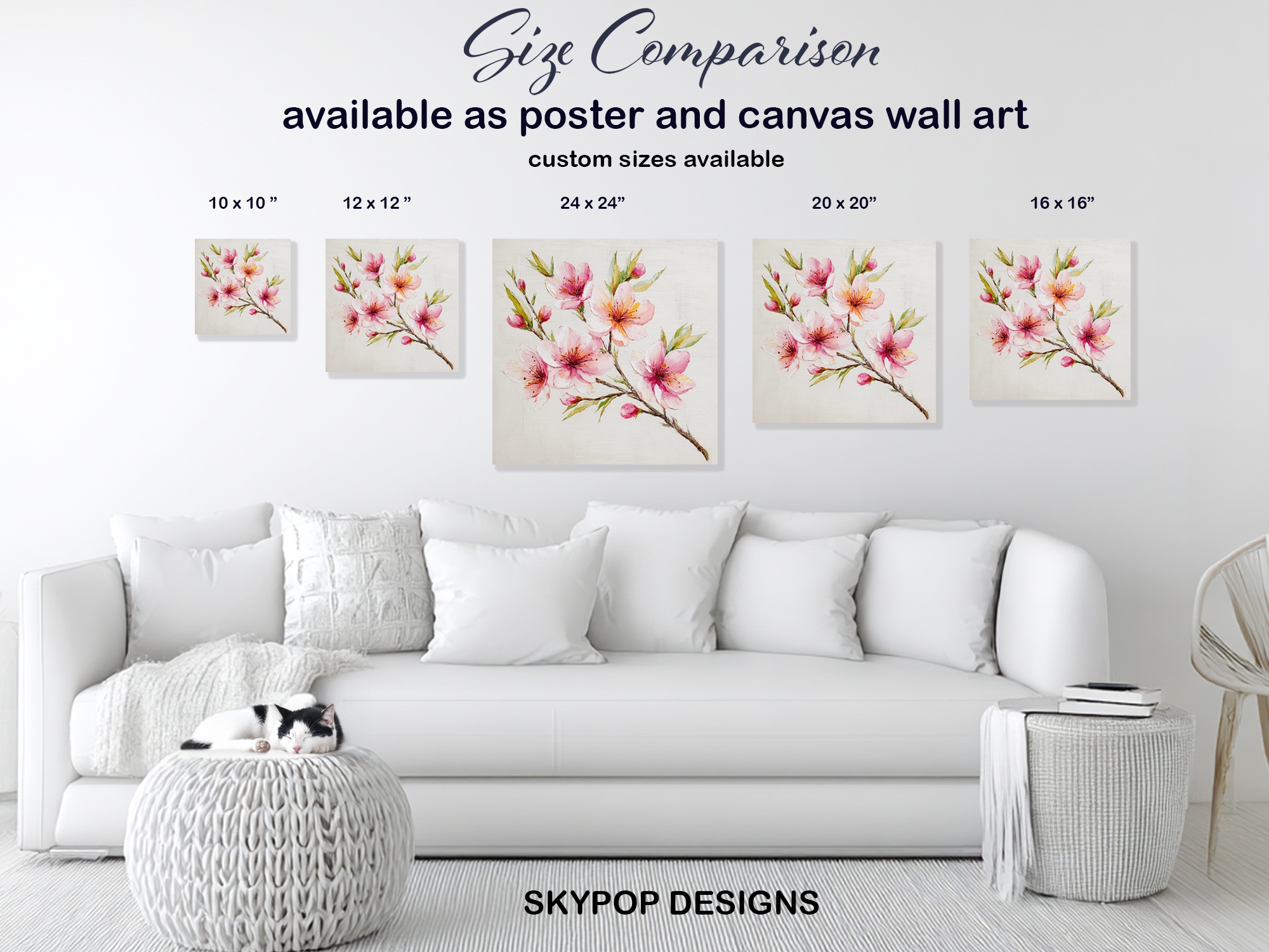 7.jpg Cherry Blossom Branch Art