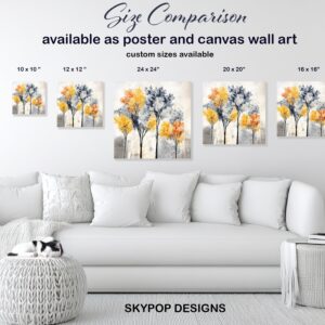 Autumn Trees Art