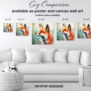 Fox Portrait Art