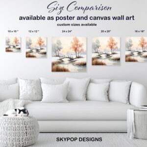 Winter Bridge Art