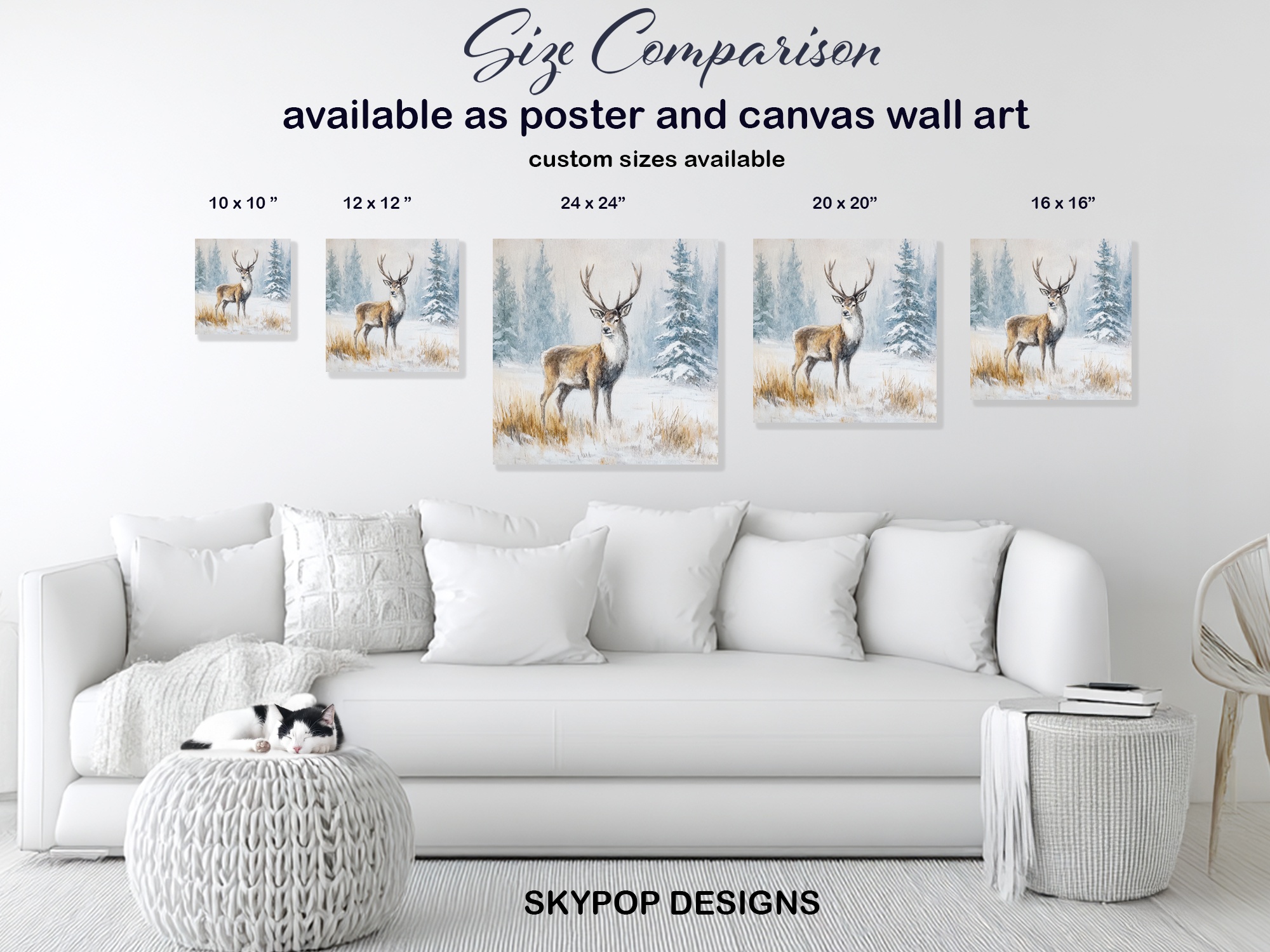 7.jpg Deer Art