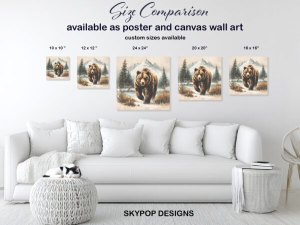 Grizzly Bear Art