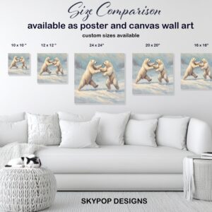 Polar Bear Dance Art