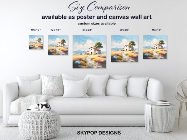 Mediterranean Farmhouse Art