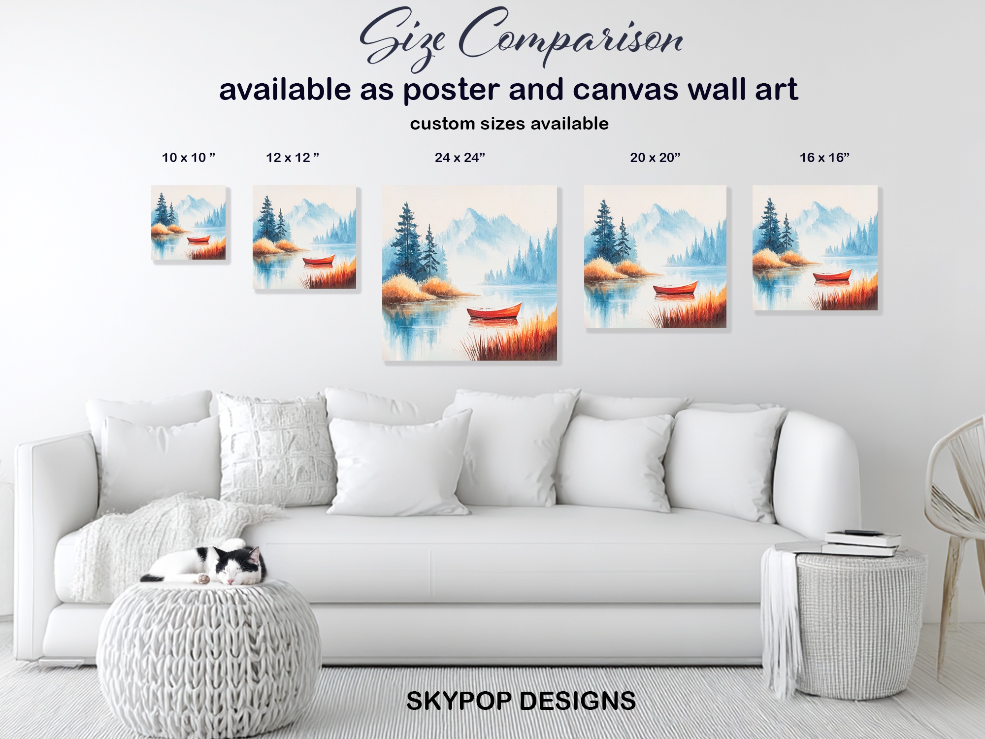 7.jpg Misty Mountain Lake Art