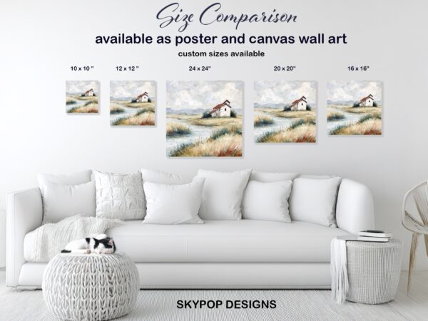 Coastal Cottage Art