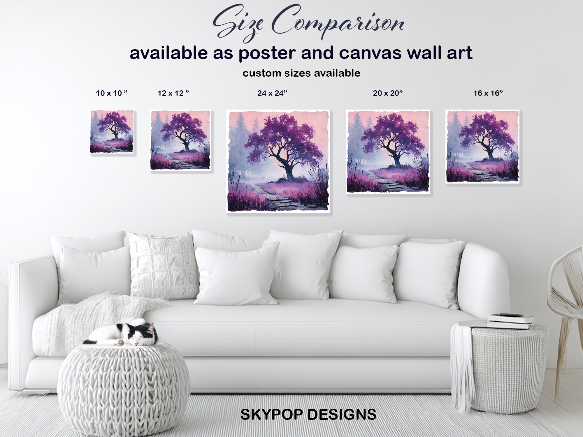 7.jpg Purple Tree Art