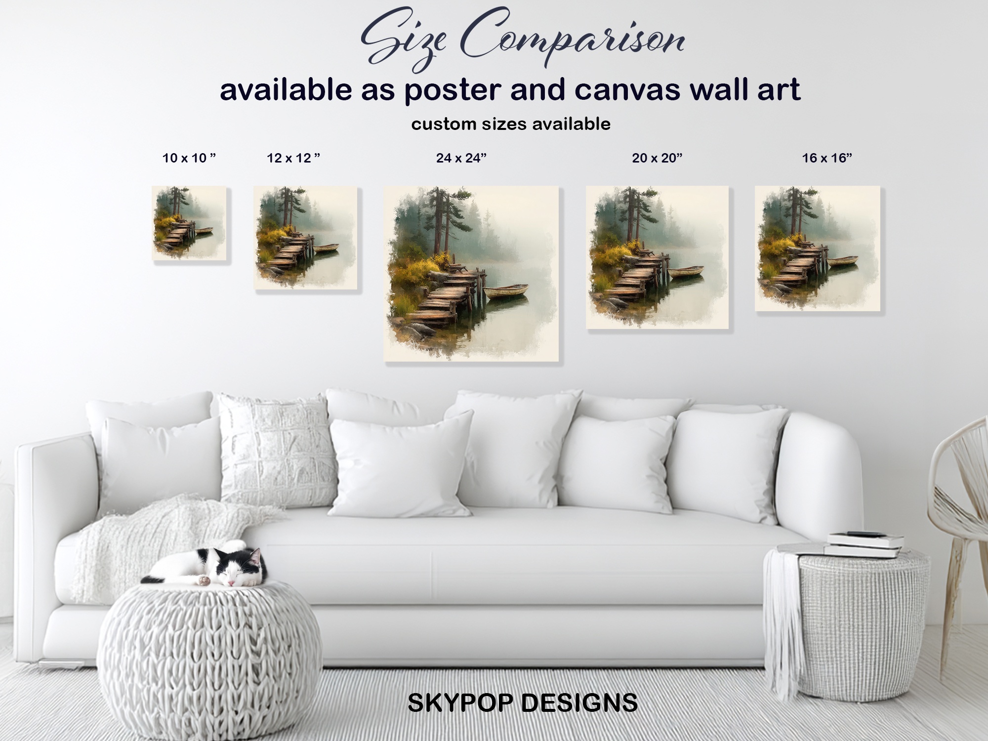 7.jpg Misty Lake Dock Art