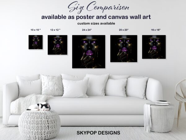 Liquid Gold Glamour Art