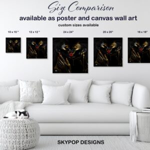 Golden Kiss Art