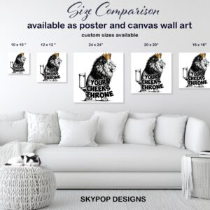 Lion King of the Throne Art