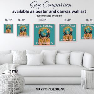 Empowered Earth Woman Art