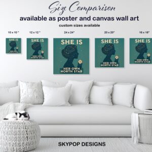 Cosmic Woman Compass Art