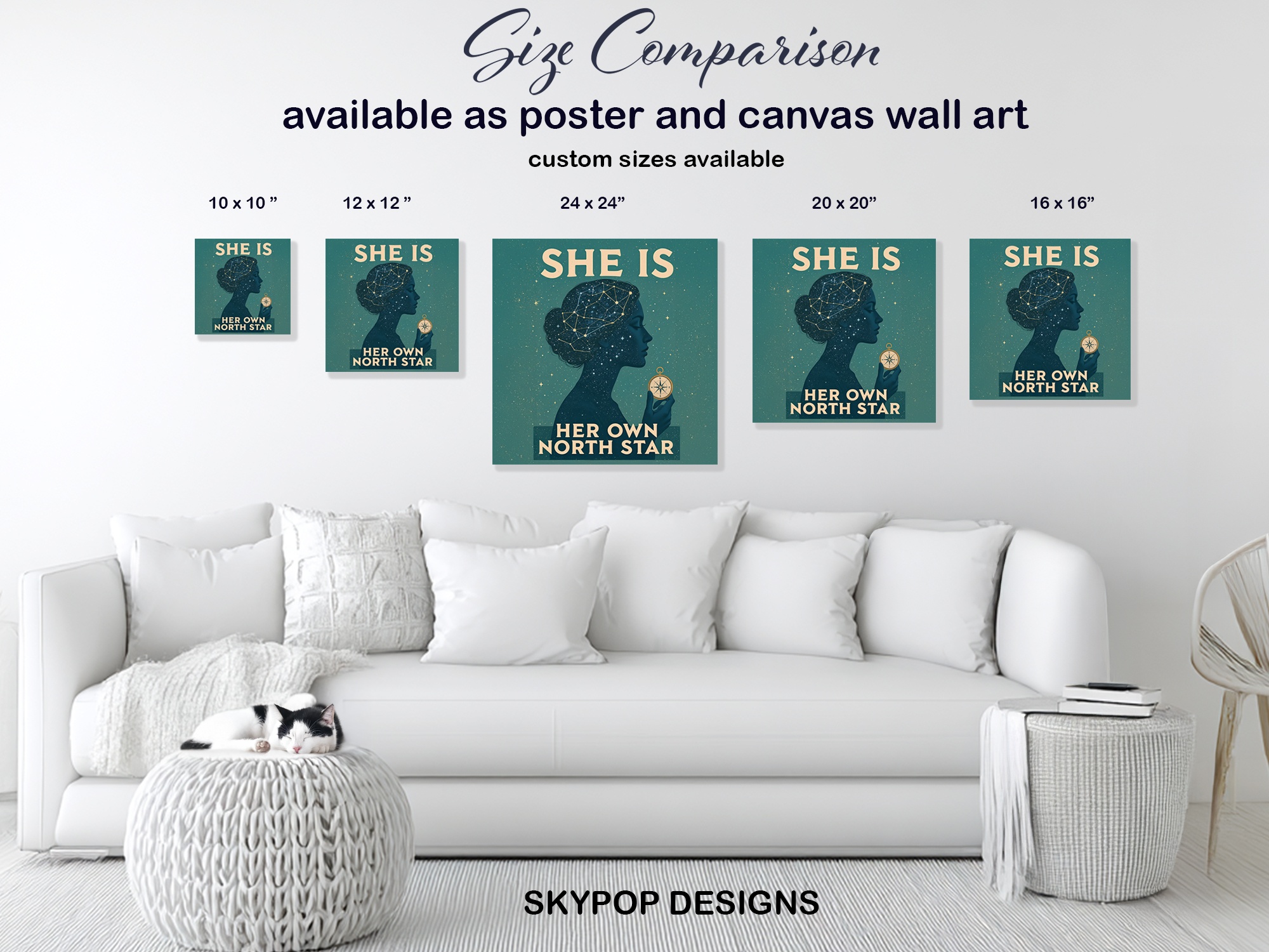 7.jpg Cosmic Woman Compass Art