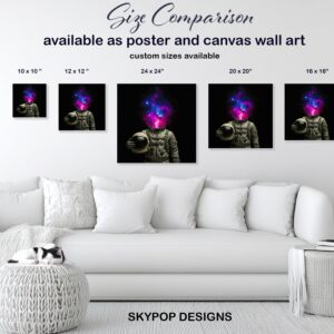 Cosmic Astronaut Art