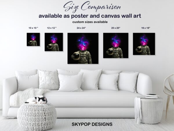 Cosmic Astronaut Art