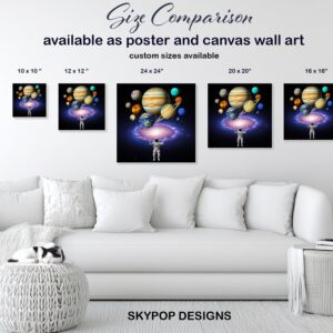 Astronaut Planet Balloon Art