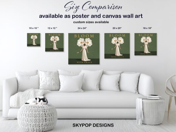 Magnolia Bloom Grace Art