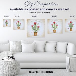 Cinco de Mayo Cactus Art