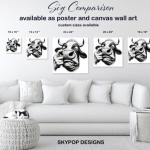 Highland Cow Art