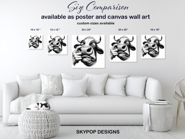 Highland Cow Art