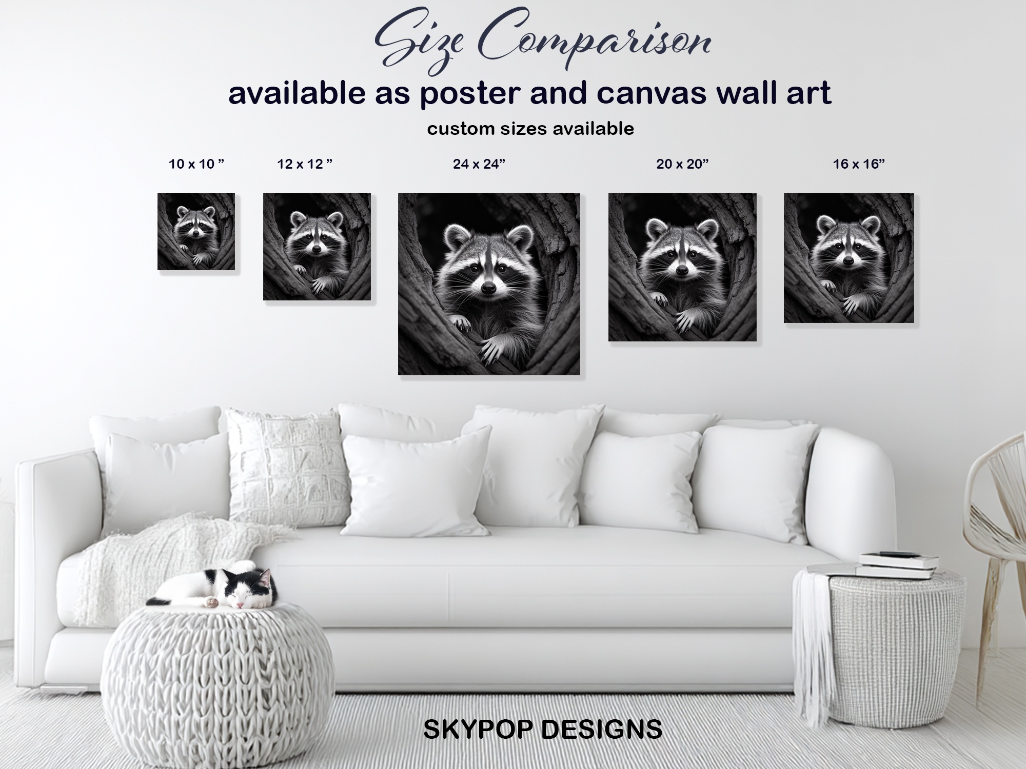 7.jpg Raccoon Art