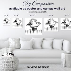 Highland Cow Art